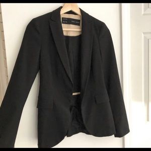 Zara | Black Fitted Blazer